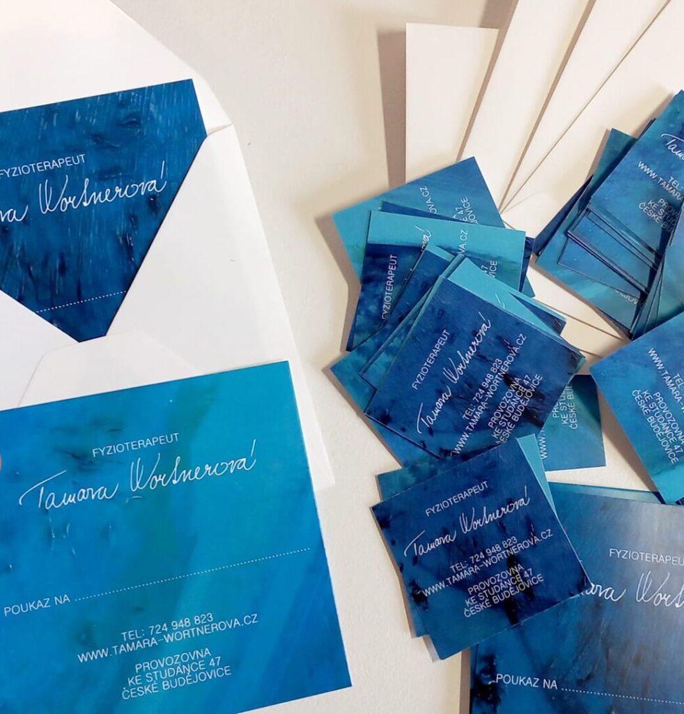 Dárkový poukaz a vizitky